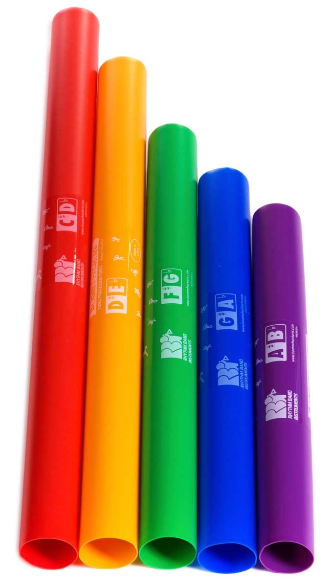 Boomwhackers BW-CG chromatische Ergänzung