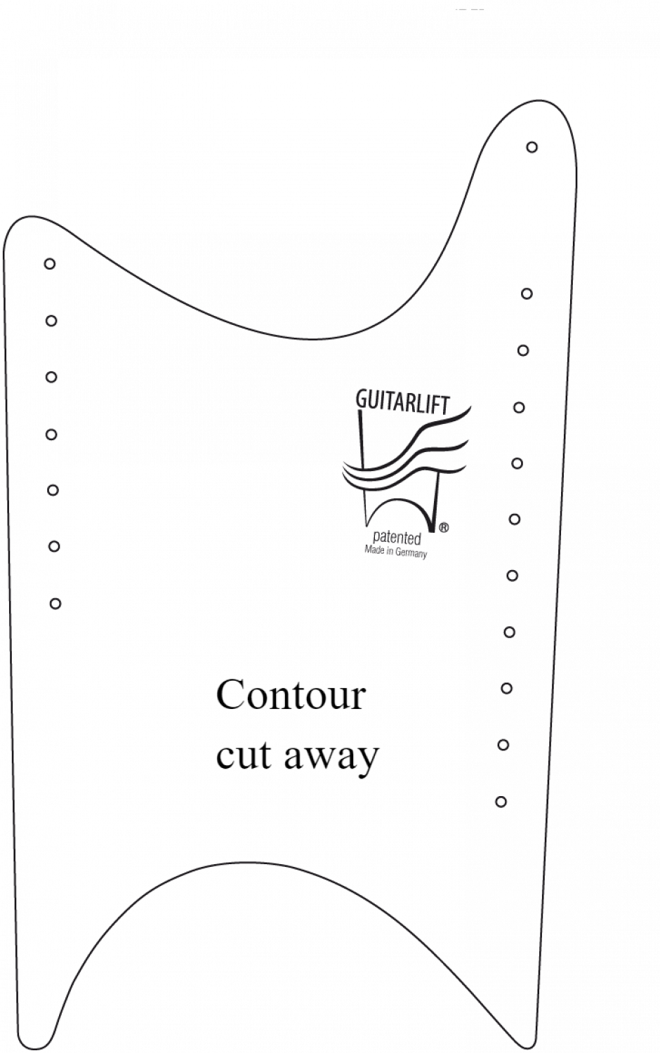 Guitarlift ProfessionalLine Medium Long