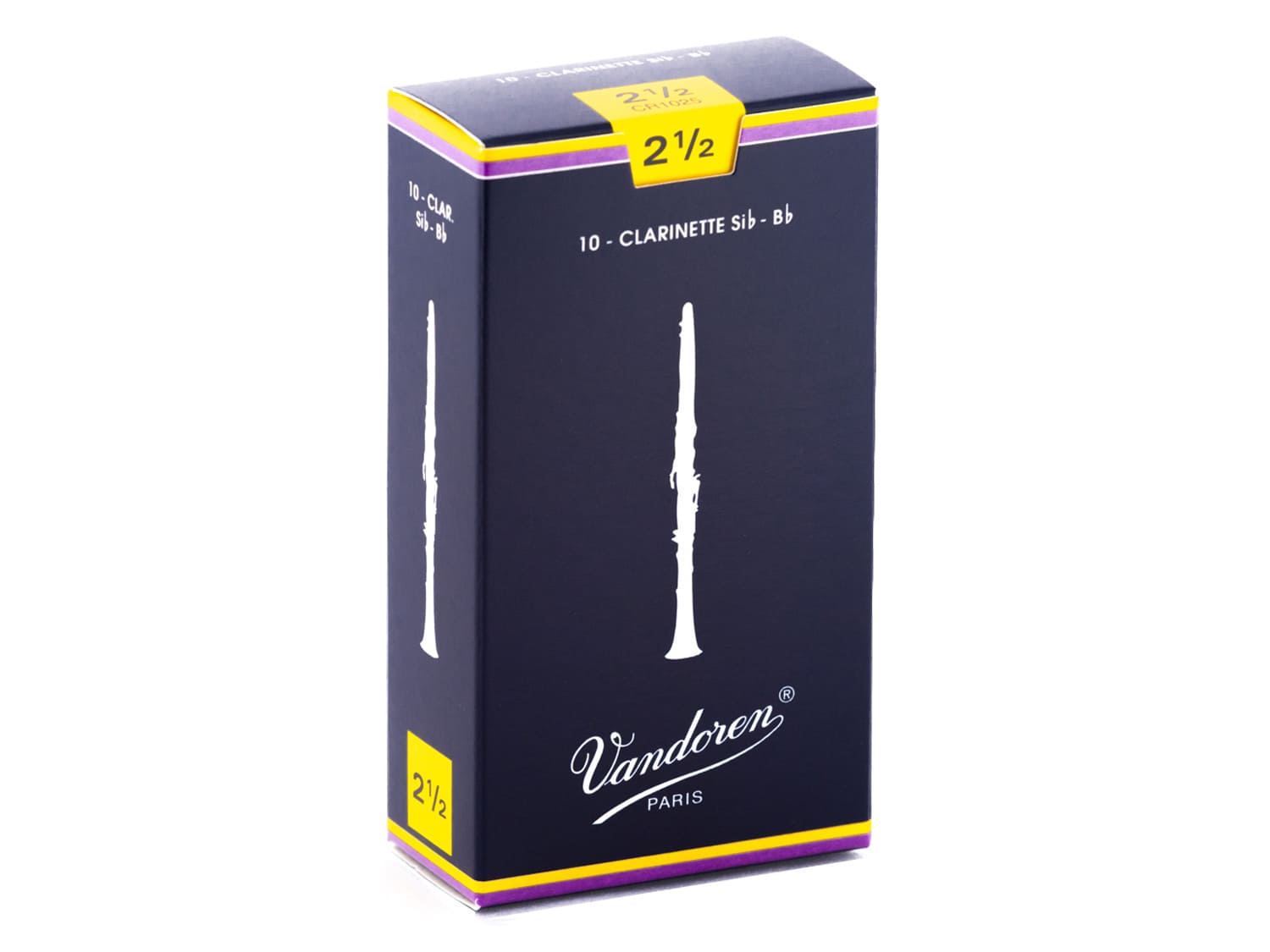 Vandoren Bb-Klarinette Blätter Classic Blue 2,5