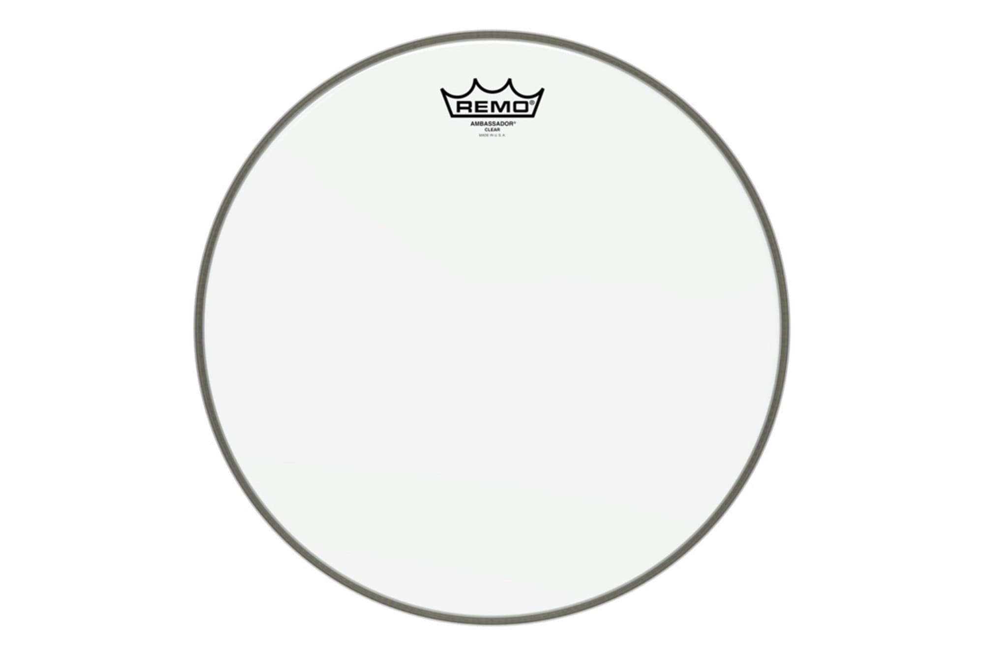 Remo Ambassador Clear Tom Batter 16"