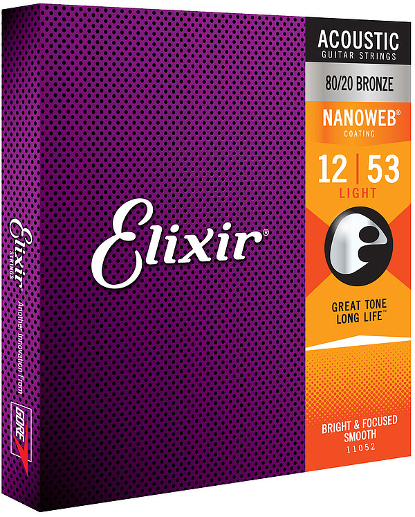 Elixir Nanoweb 80/20 Bronze 11052