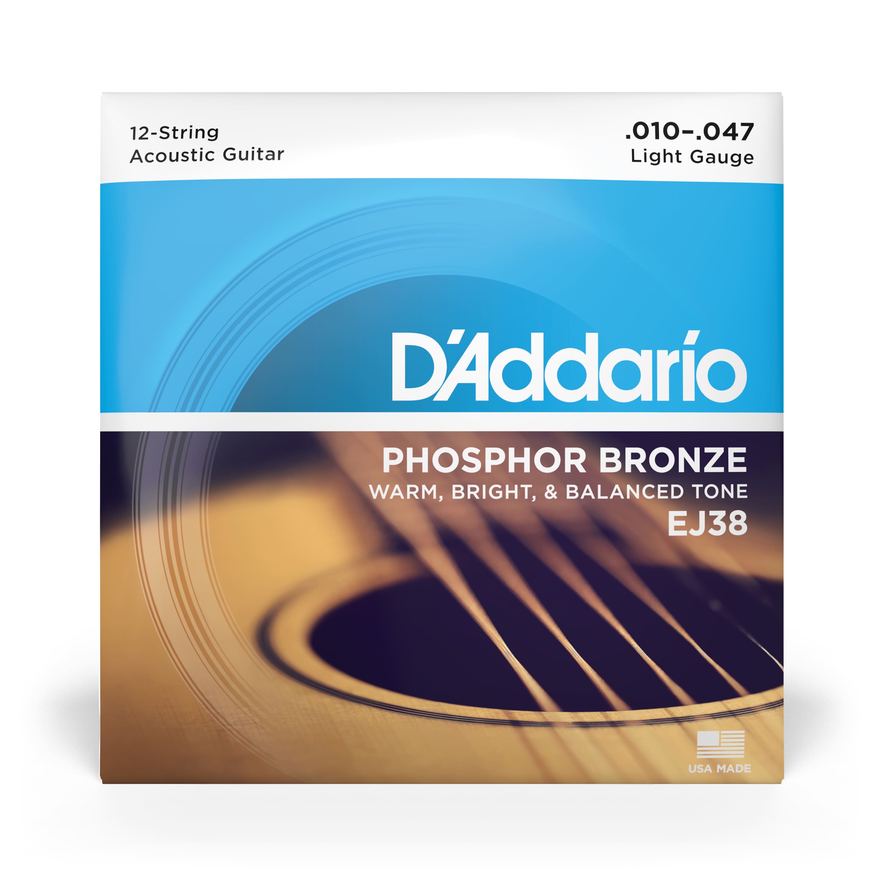 D'Addario EJ38 12-String