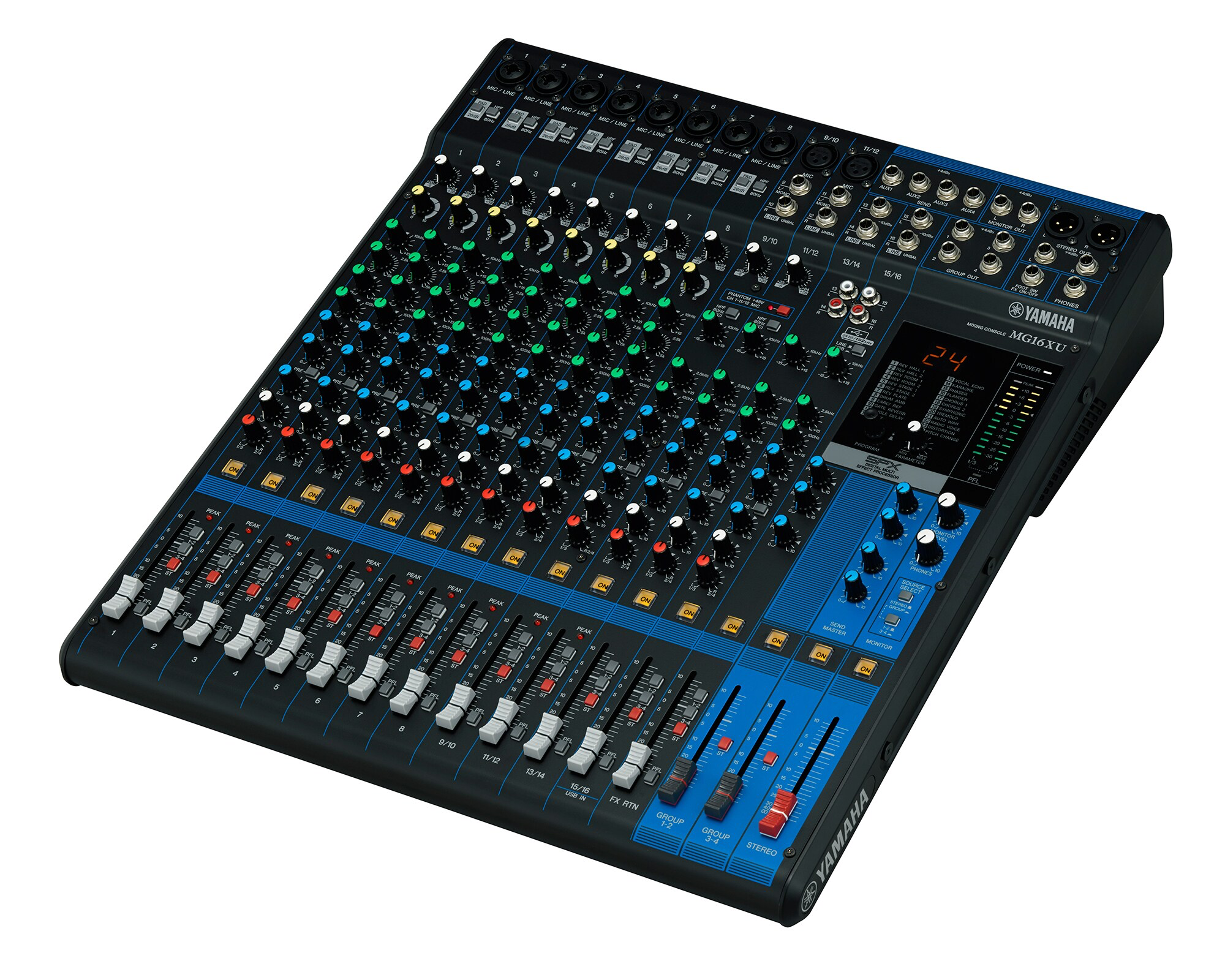Yamaha MG16XU 16-Kanal Mischpult Konsole