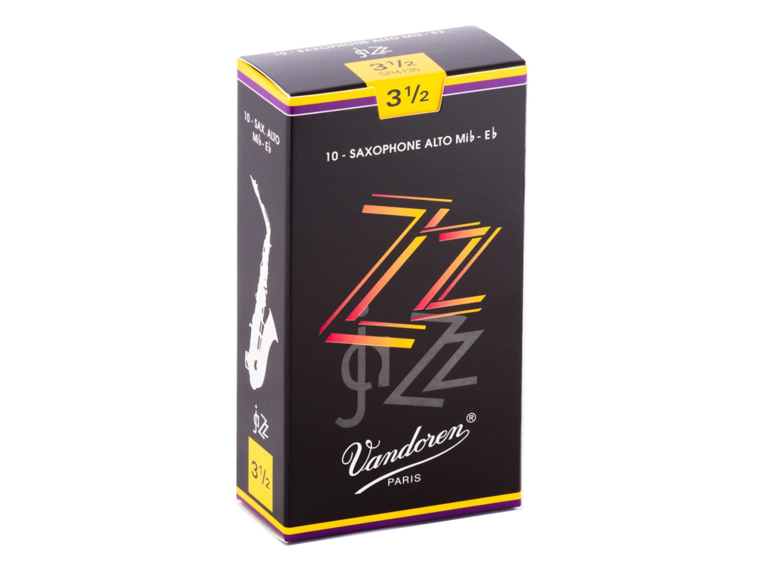 Vandoren Alto Sax Blätter ZZ 3,5